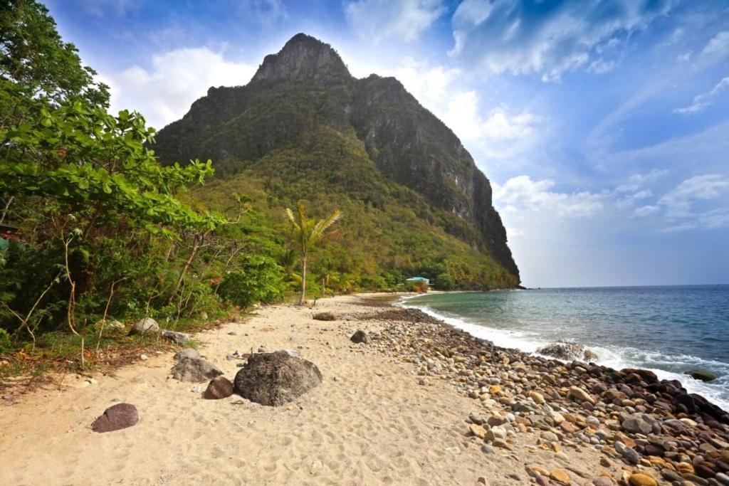 Authentic St, Lucian Experience At Prestigious 2-Bed Villa - Colibri Cottage Villa Soufrière Exteriör bild