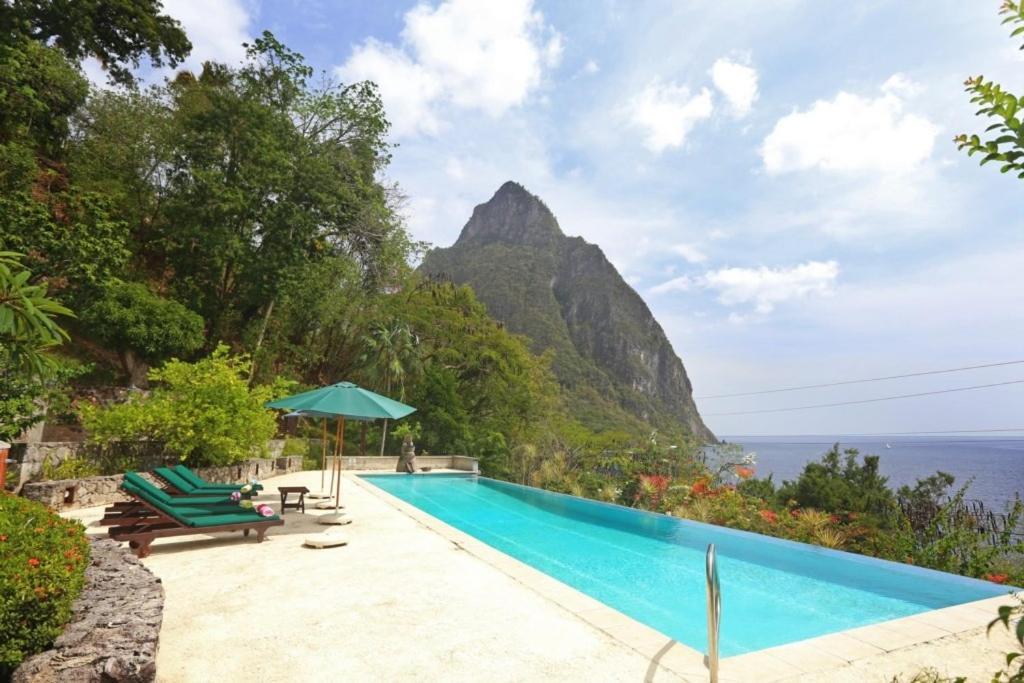 Authentic St, Lucian Experience At Prestigious 2-Bed Villa - Colibri Cottage Villa Soufrière Exteriör bild