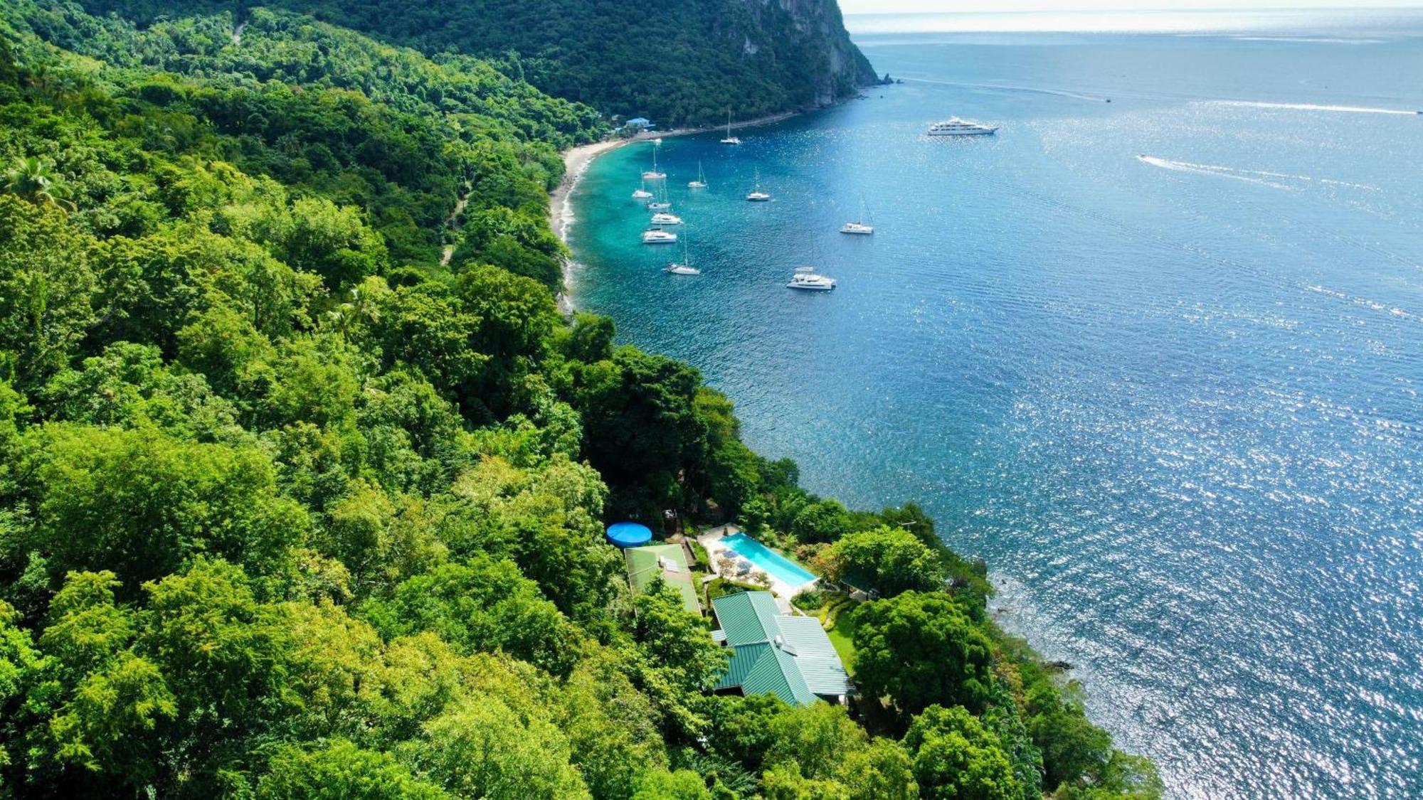 Authentic St, Lucian Experience At Prestigious 2-Bed Villa - Colibri Cottage Villa Soufrière Exteriör bild